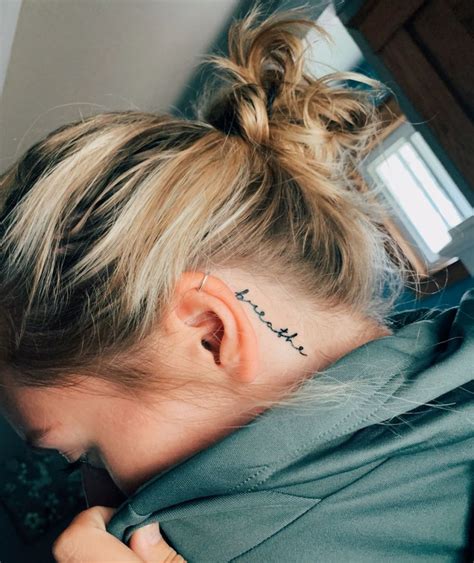 behind ear tattoo ideas|cute tattoos behind ear pictures.